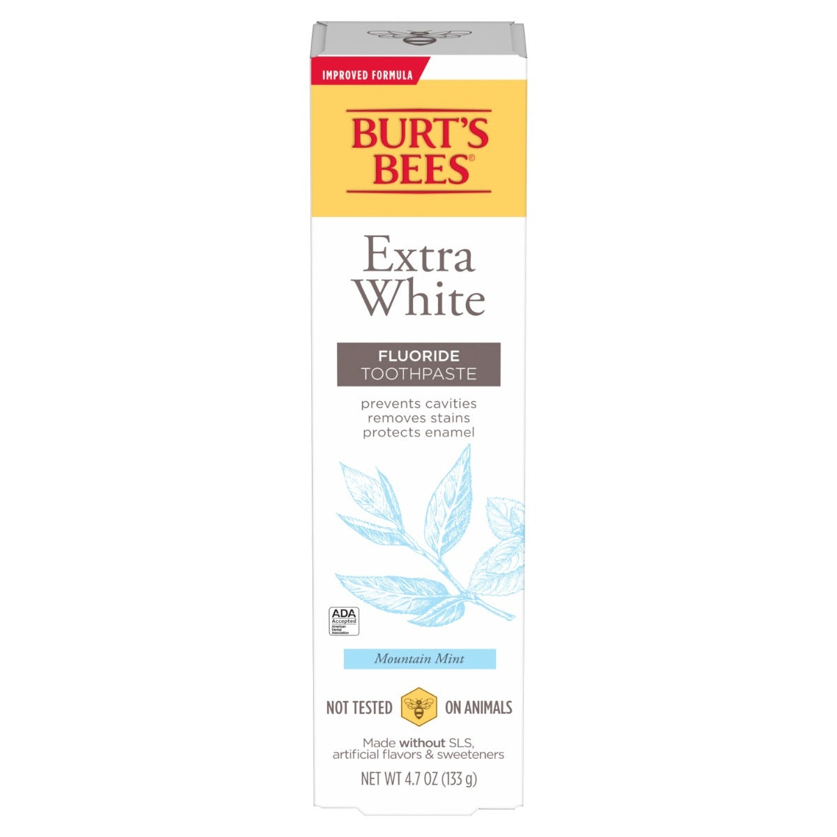 Extra White Fluoride Natural Toothpaste Mountain Mint5r