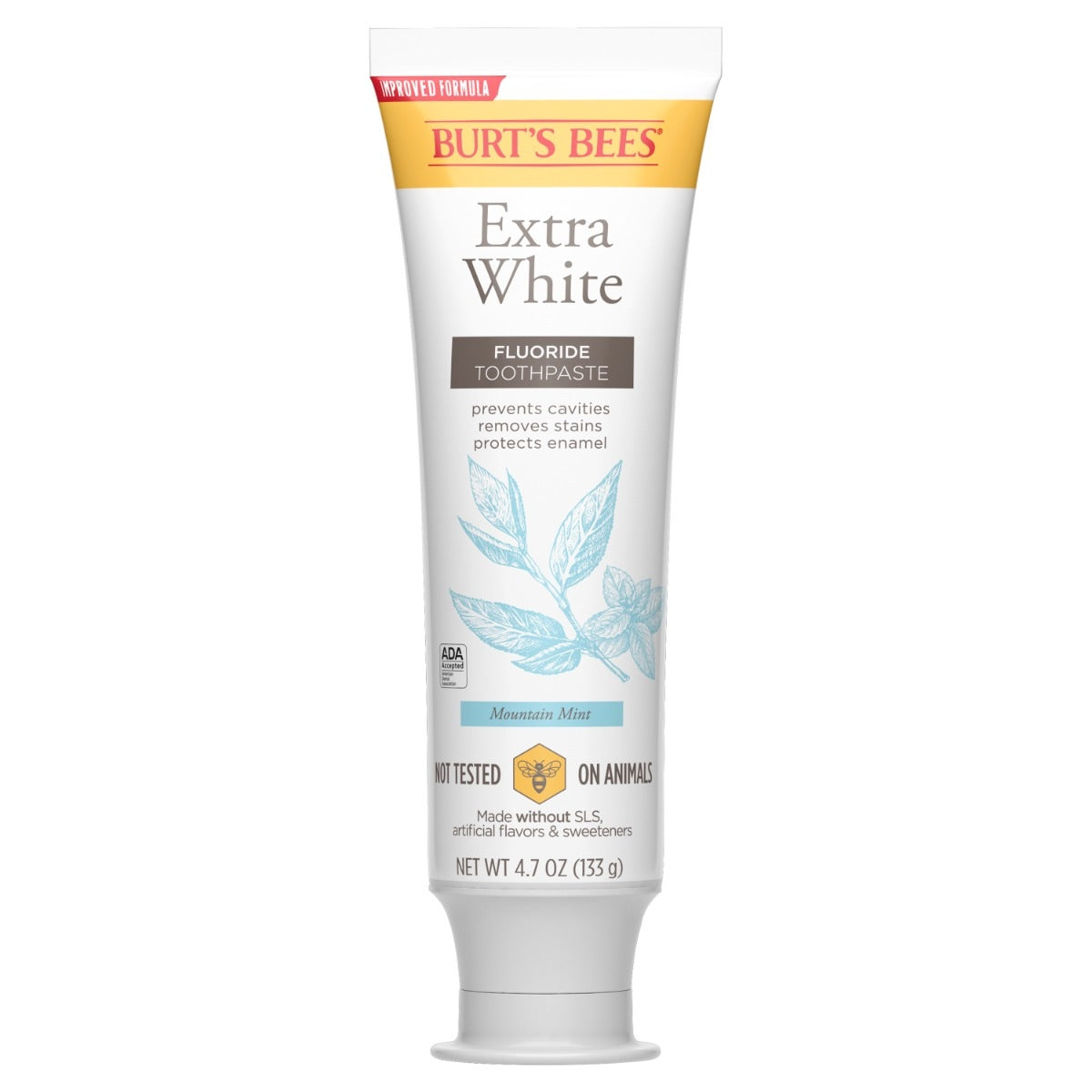 Extra White Fluoride Natural Toothpaste Mountain Mint5r