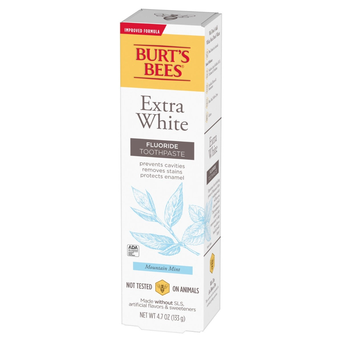 Extra White Fluoride Natural Toothpaste Mountain Mint5r