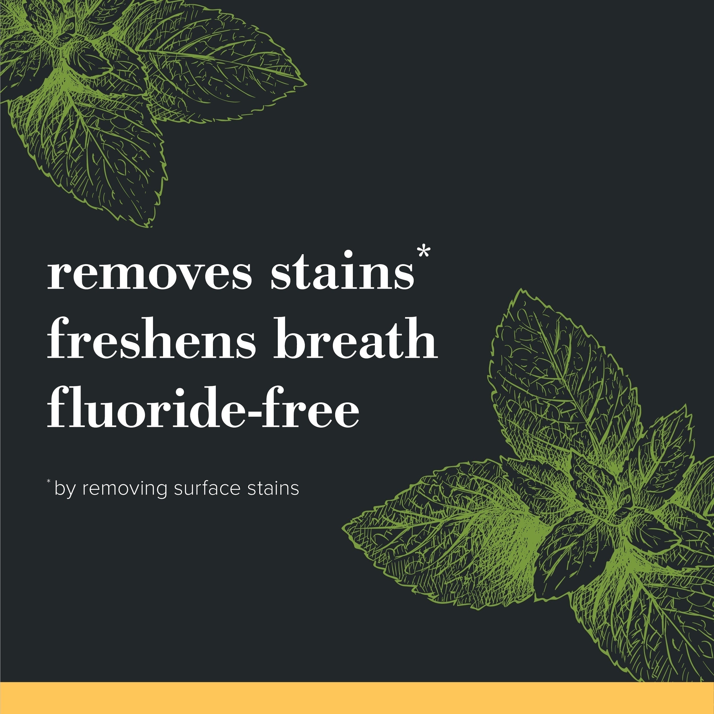 Charcoal + Whitening Zen Peppermint Toothpaste Fluoride-Freewl
