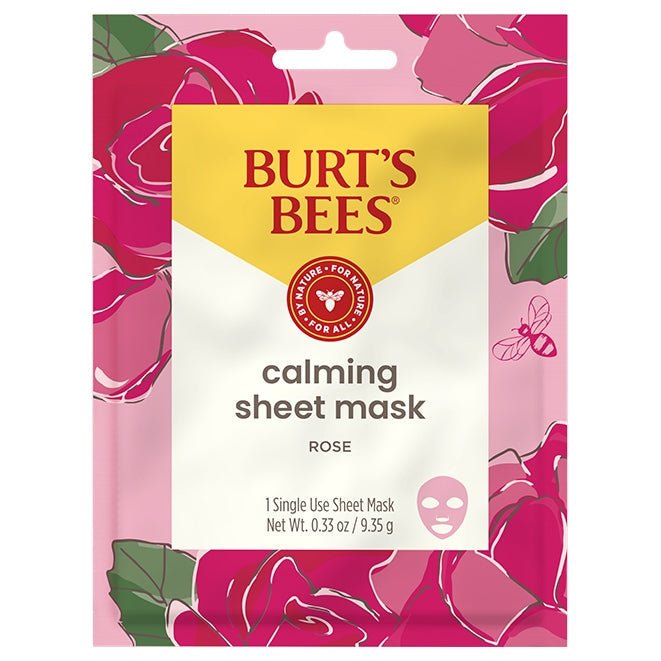 Calming Sheet Mask with Rose2e