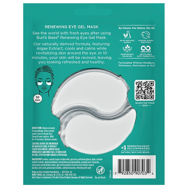 Renewing Natural Hydrogel Eye Maskck