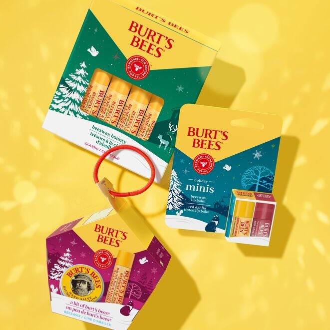 A Bit of Burt's Beeswax Holiday Gift Setx6