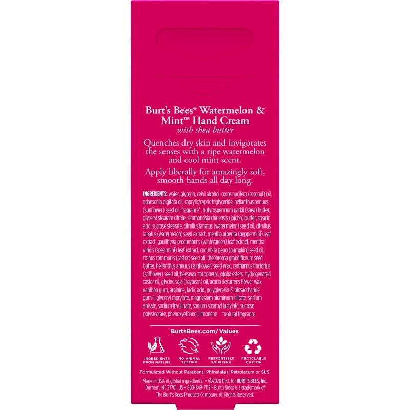 Watermelon and Mint Hand Creamnz