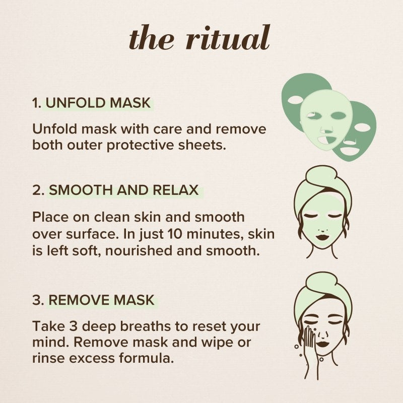 Calming Sheet Mask with Rose2e
