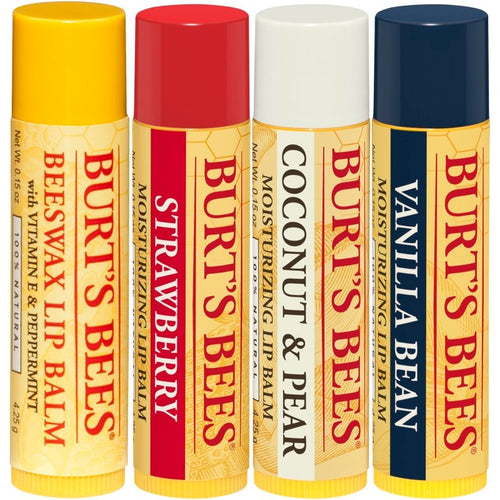 Best of Burt's Lip Balm 4-Packzw