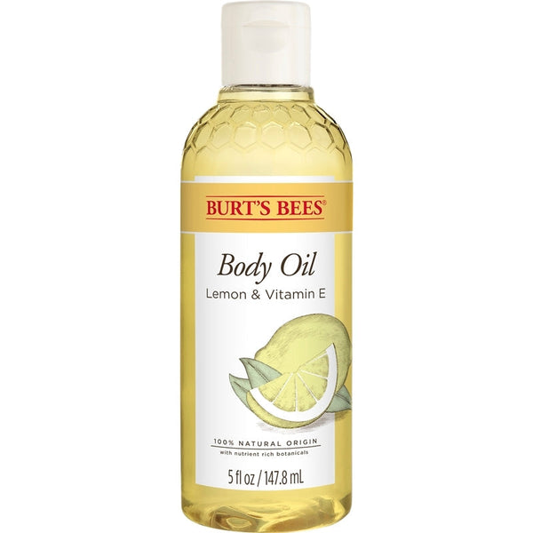 Burt's Bees Body Oil - Lemon & Vitamin Ehs