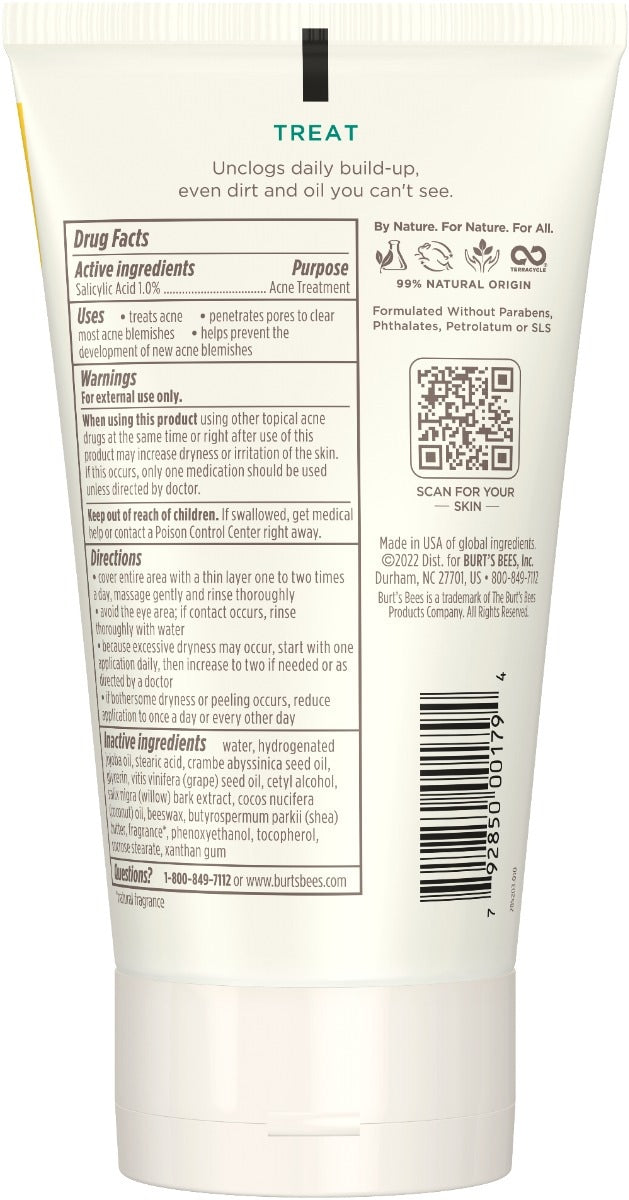 Clear & Balanced Deep Cleansing Acne Scrub with Salicylic Acidcr
