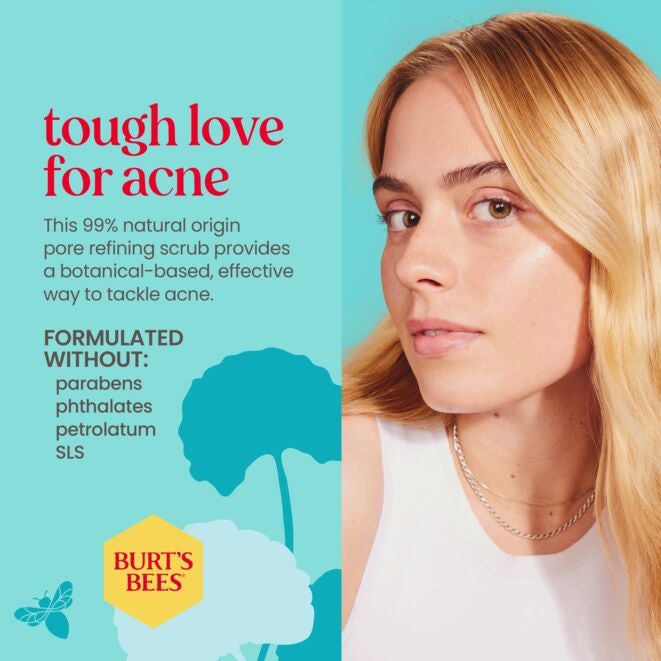 Clear & Balanced Deep Cleansing Acne Scrub with Salicylic Acidcr