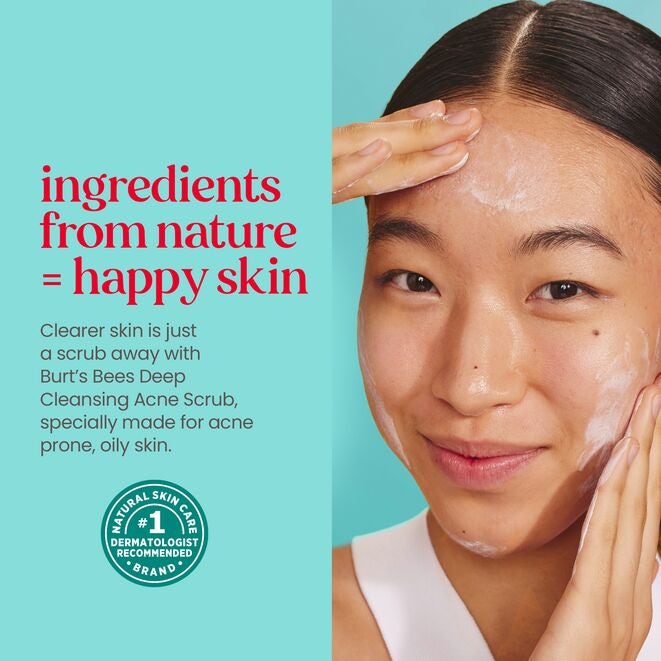 Clear & Balanced Deep Cleansing Acne Scrub with Salicylic Acidcr