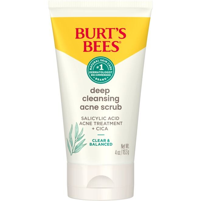 Clear & Balanced Deep Cleansing Acne Scrub with Salicylic Acidcr