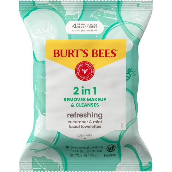 Facial Cleansing Towelettes with Cucumber & Mint0o