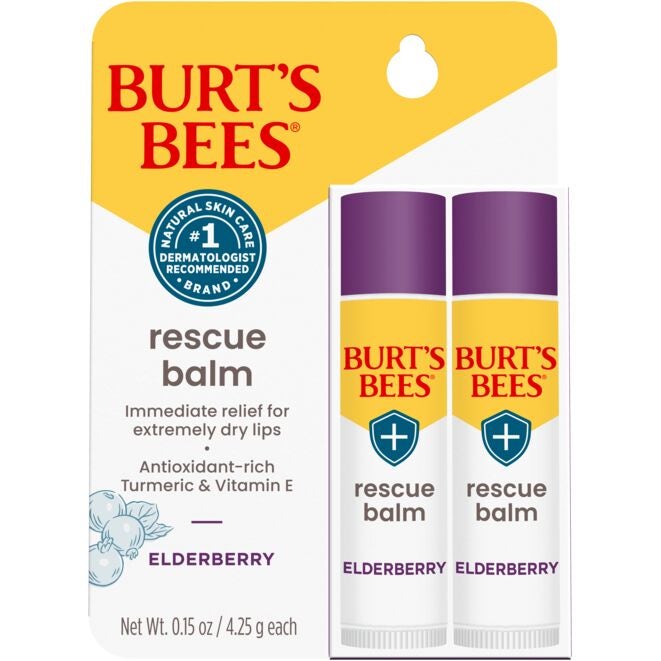 Rescue Elderberry Lip Balm Twin Packgz