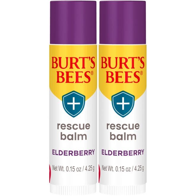 Rescue Elderberry Lip Balm Twin Packgz