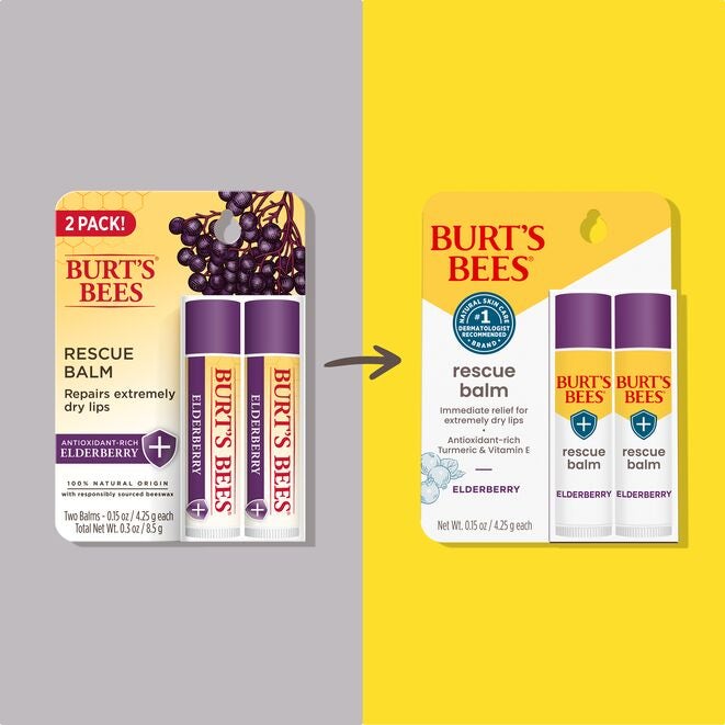 Rescue Elderberry Lip Balm Twin Packgz