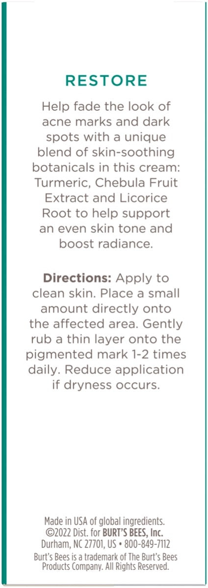 Clear & Balanced Post Acne Mark Creamew