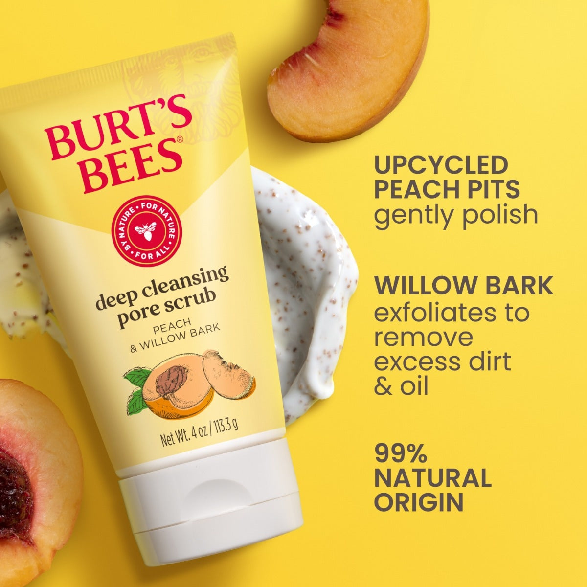 Peach & Willow Bark Deep Pore Scrubcd
