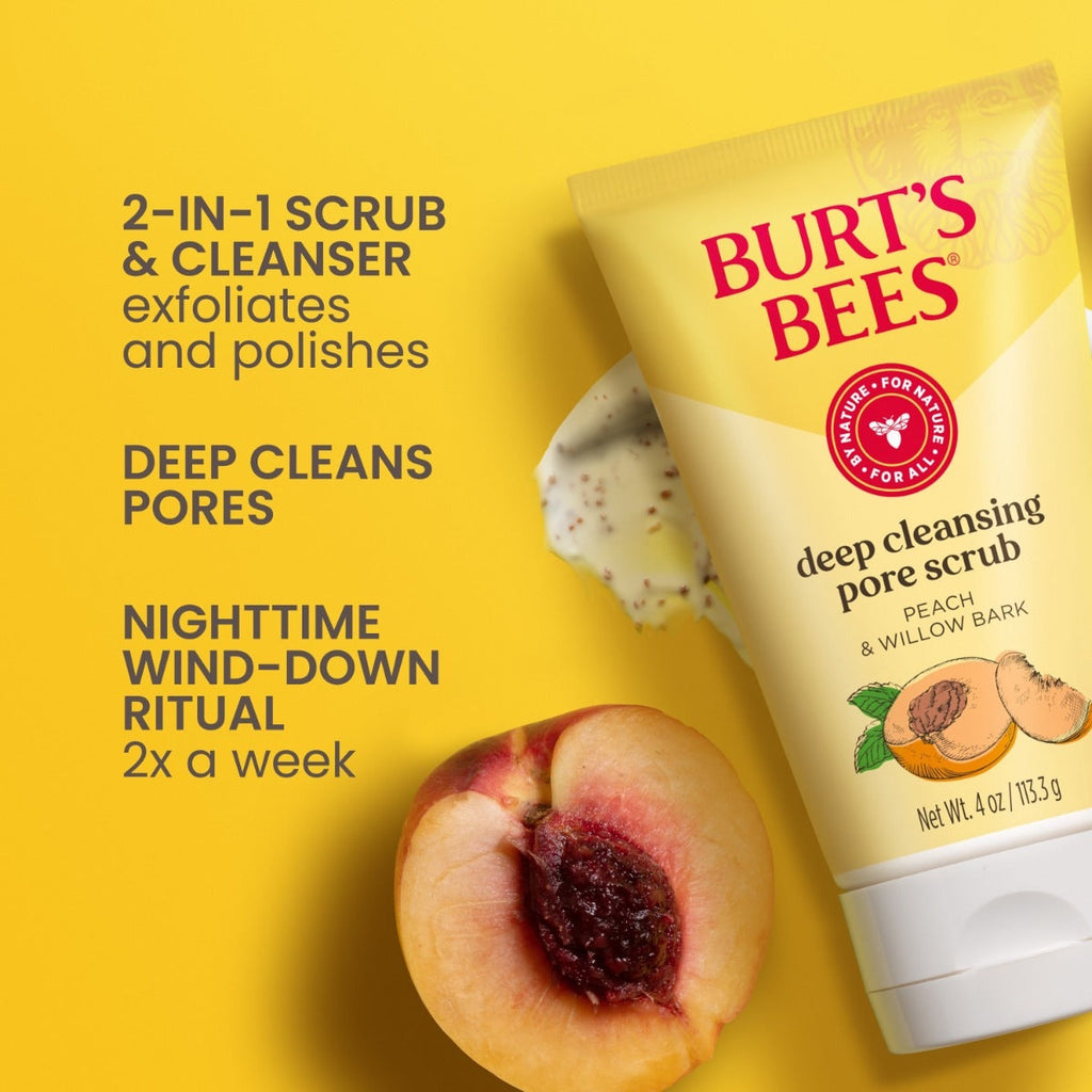 Peach & Willow Bark Deep Pore Scrubcd